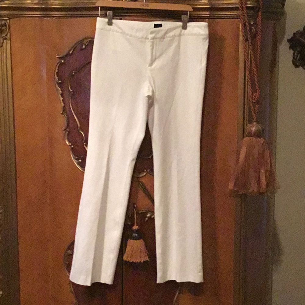 BLACK Saks Fifth Avenue White Pants